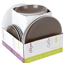 Gifi Service vaisselle 18 pièces