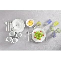 Gifi Service vaisselle blanc complet 32 pièces