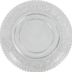 Gifi Service vaisselle transparent 18 pièces