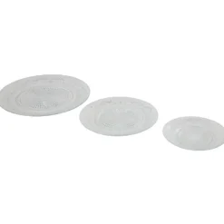 Gifi Service vaisselle transparent 18 pièces