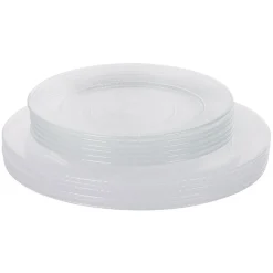 Gifi Service vaisselle transparent Louison Luminarc 12 pièces