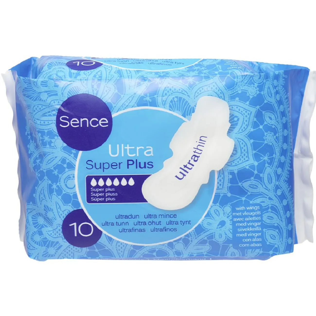 Gifi Bien-Être^Serviette hygiénique x 10 super plus