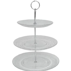 Gifi Serviteur à 3 niveaux transparent