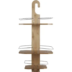 Gifi Equipement Douche^Serviteur de douche bambou à suspendre