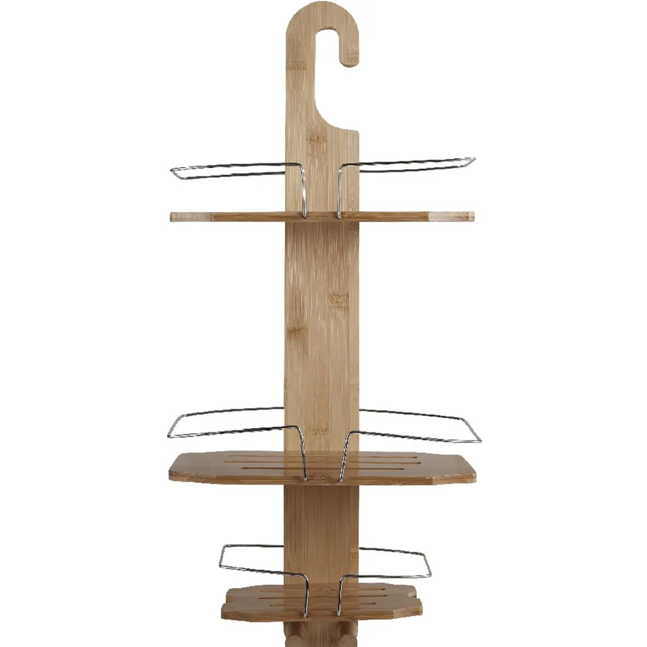 Gifi Equipement Douche^Serviteur de douche bambou à suspendre