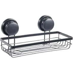 Gifi Equipement Douche^Serviteur de douche métal noir