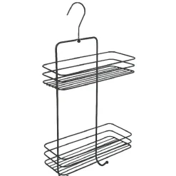 Gifi Equipement Douche^Serviteur de douche noir mat