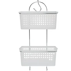 Gifi Equipement Douche^Serviteur douche blanc