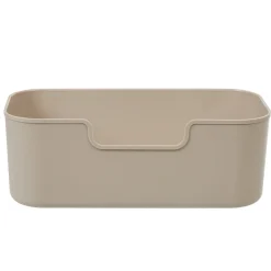 Gifi Equipement Douche^Serviteur panier de douche à ventouse gris