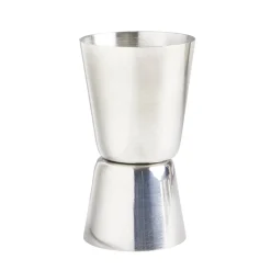 Gifi Set à cocktail acier avec support bois 6 pièces