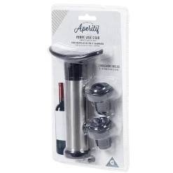 Gifi Set 1 pompe à vide + 2 bouchons à vin