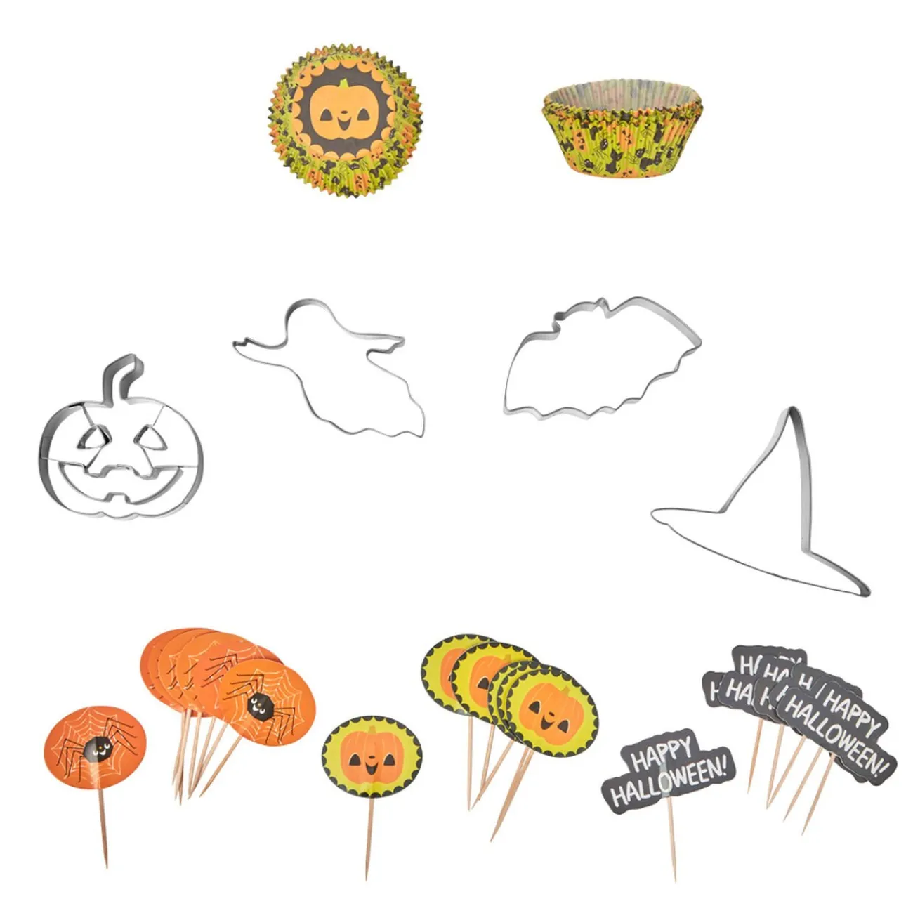 Gifi Set à pâtisserie muffin Halloween