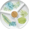 Gifi Set apéritif porcelaine design jungle