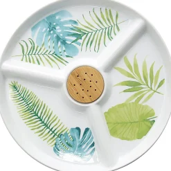 Gifi Set apéritif porcelaine design jungle