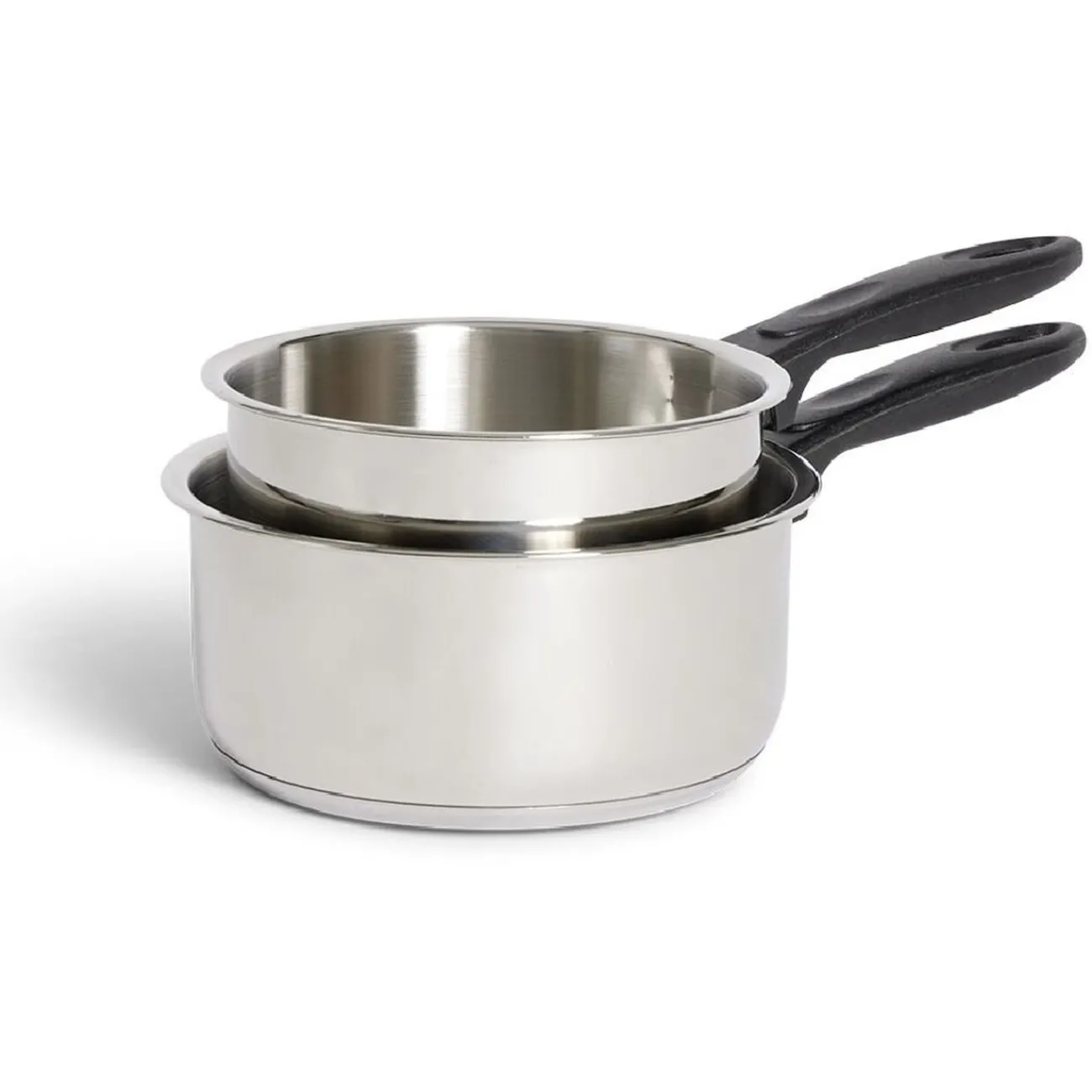 Gifi Set casserole inox x2 - Ø16cm et Ø18cm