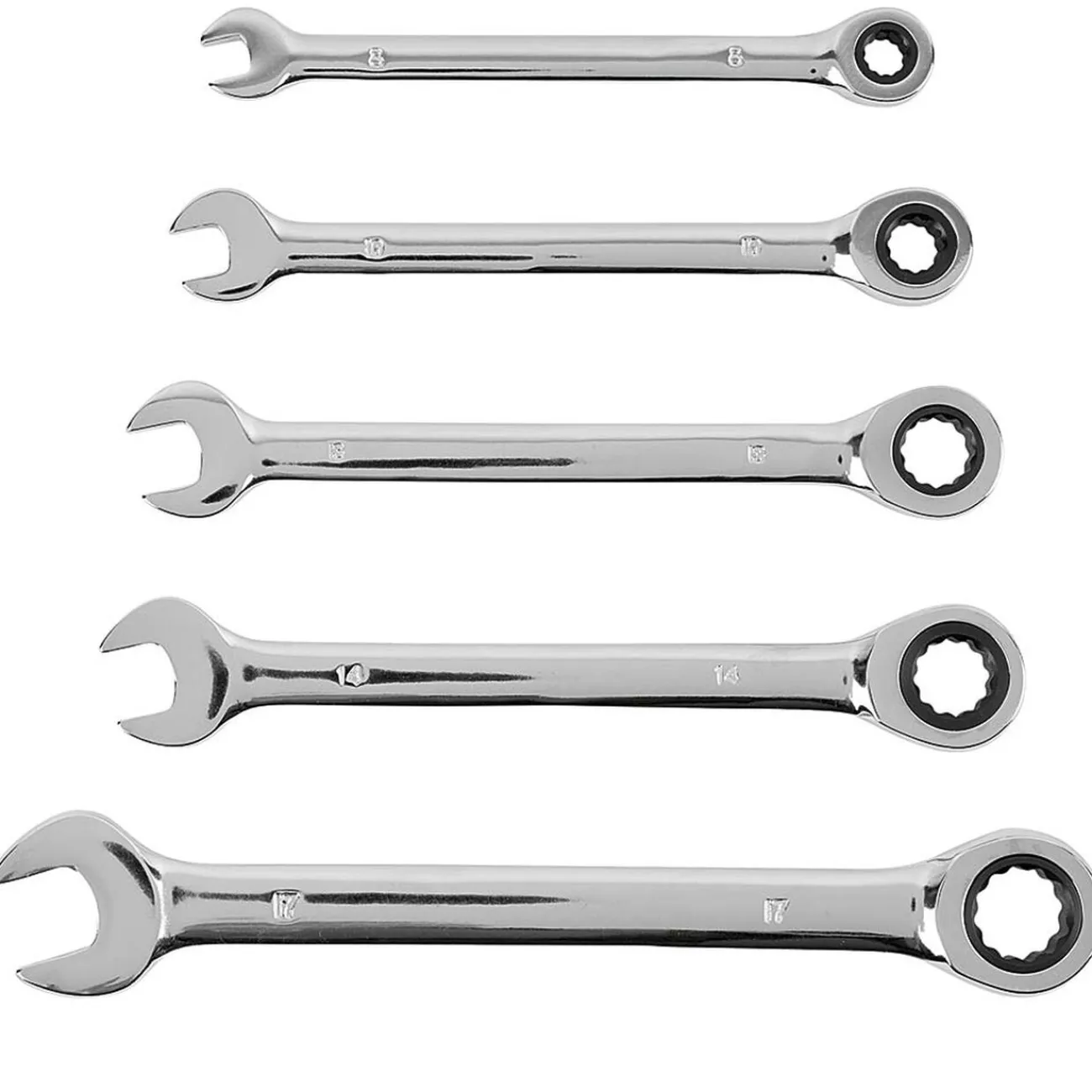 Gifi Outils Bricolage^Set clé à cliquet 72 dents x5