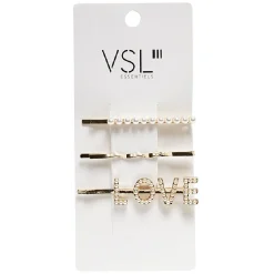 Gifi Beauté^Set coiffure 3pcs Love