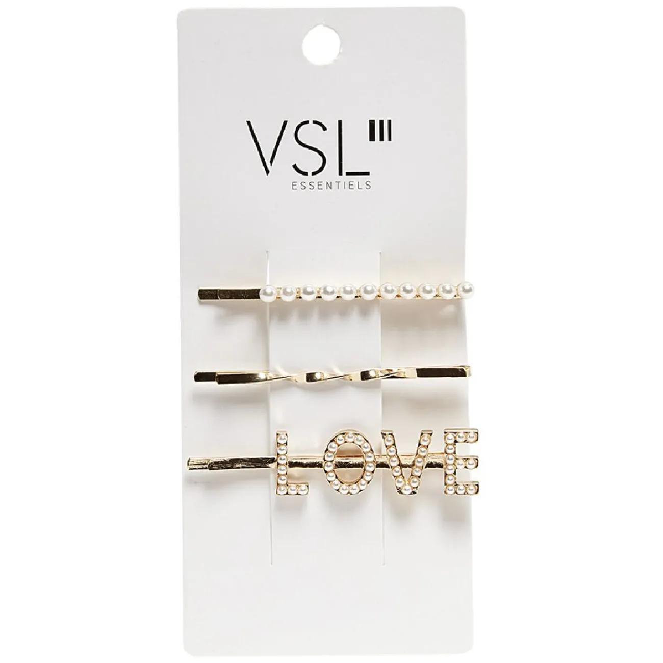 Gifi Beauté^Set coiffure 3pcs Love