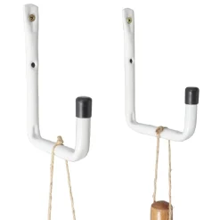 Gifi Rangement|Set crochets bricolage blancs x12