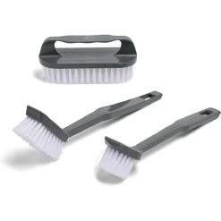Gifi Nettoyage Et Entretien|Set de 3 brosses de nettoyage