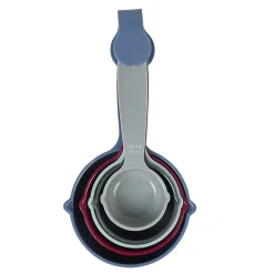 Gifi Set de 5 cuillères-mesure en acrylique multicolore