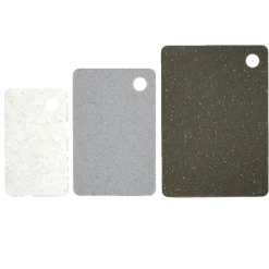Gifi Set de 3 planches à découper design granite