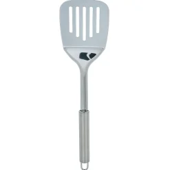 Gifi Set de 6 ustensiles de cuisine avec support inox gris Ø16xH40,5cm