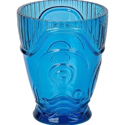 Gifi Set de 4 verres empilables forme poisson Ø8xH28cm - 2 coloris