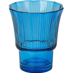 Gifi Set de 4 verres empilables forme poisson Ø8xH28cm - 2 coloris