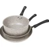Gifi Set de cuisson beige moucheté