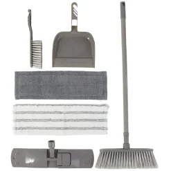Gifi Nettoyage Et Entretien|Set de ménage complet avec pelle et balayette 7 pièces