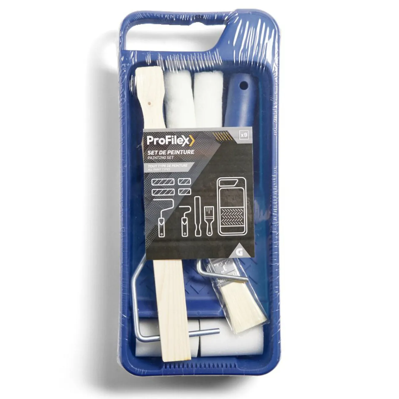 Gifi Peinture^Set de peinture 10 pièces