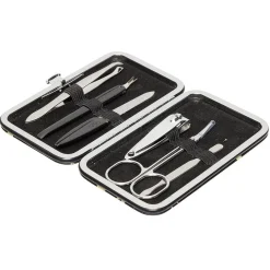 Gifi Beauté^Set manucure 6 pièces Spring fleuri, gris