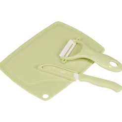 Gifi Set planche éplucheur et couteau céramique