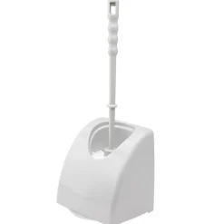 Gifi Aménagement Salle De Bain^Set plastique pour toilettes abattant dérouleur papier brosse WC
