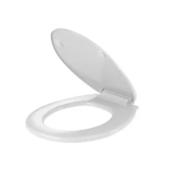 Gifi Aménagement Salle De Bain^Set plastique pour toilettes abattant dérouleur papier brosse WC