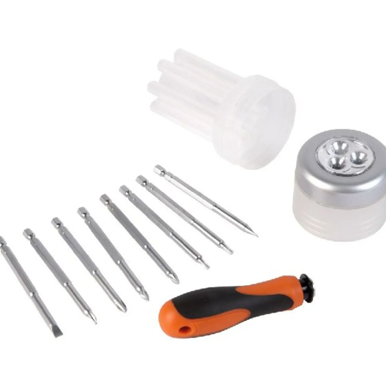 Gifi Aménagement Atelier^SET TOURNEVIS ET LAMPE LED