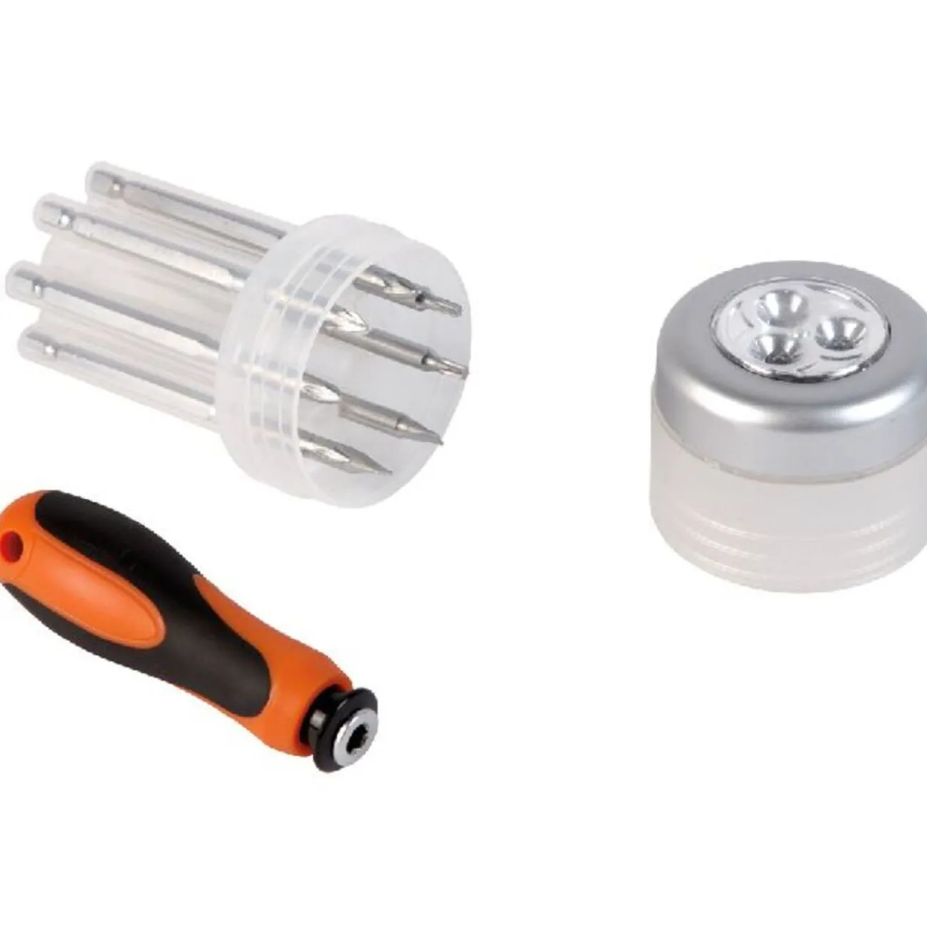 Gifi Aménagement Atelier^SET TOURNEVIS ET LAMPE LED