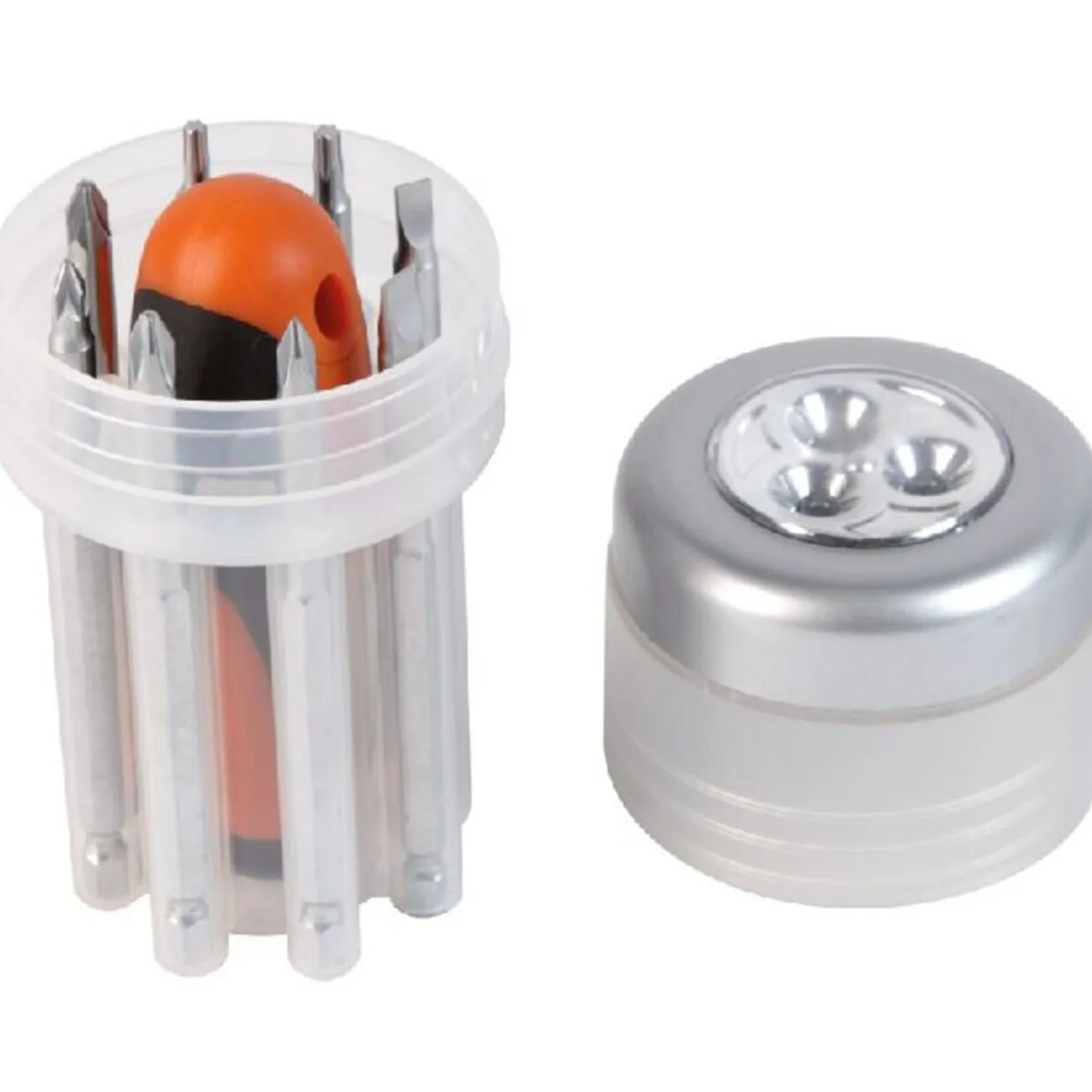 Gifi Aménagement Atelier^SET TOURNEVIS ET LAMPE LED