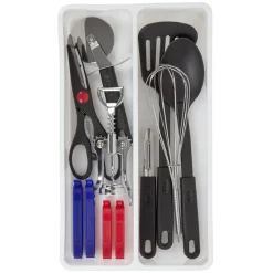 Gifi Set ustensile de cuisine 11 pièces avec bac de rangement