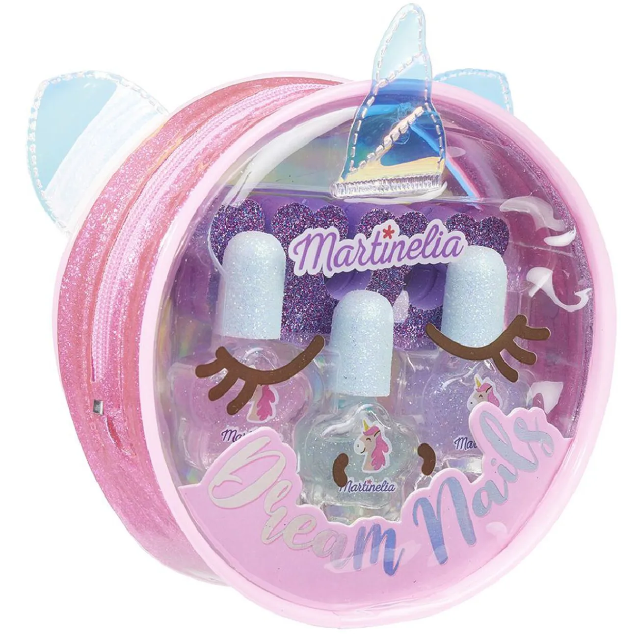 Gifi Beauté^Set vernis à ongles Martinelia Dream Nails trousse cosmétique 5 pièces