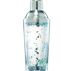 Gifi Shaker gris et transparent avec paillettes