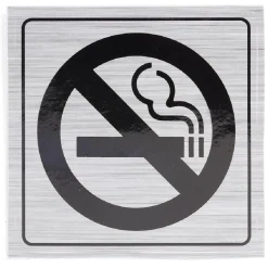 Gifi Colle Et Adhésif^Signalétique adhésive "Interdiction de fumer" - 8x8 cm