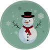 Gifi Sous assiette à motif bonhomme de neige Ø33 cm