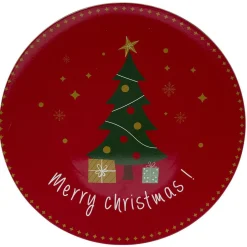 Gifi Sous assiette à motif sapin "Merry Christmas" Ø33 cm
