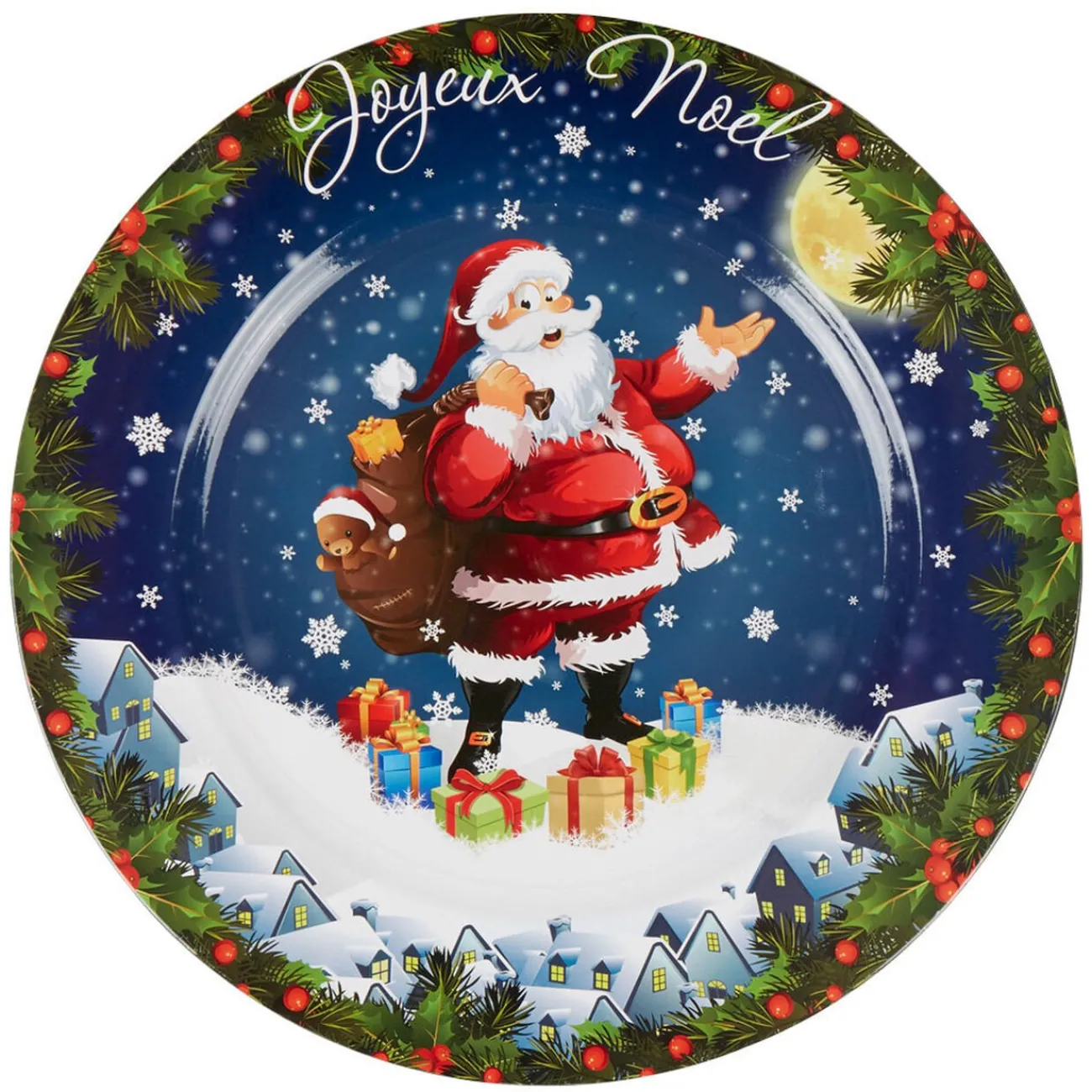 Gifi Sous assiette design Père Noël