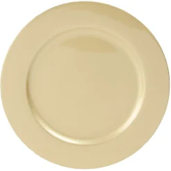 Gifi Sous assiette plastique doré