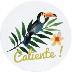 Gifi Sous verre design tropical x6