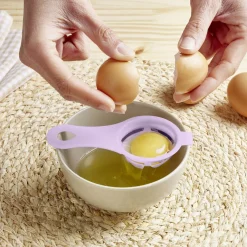Gifi Séparateur blanc d'oeuf plastique bleu ou rose