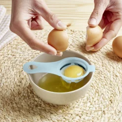 Gifi Séparateur blanc d'oeuf plastique bleu ou rose